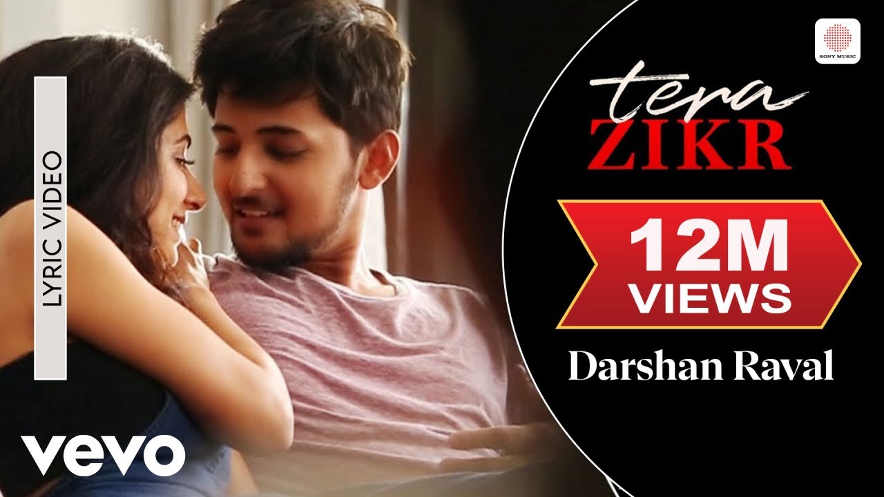 Tera Zikr - Official Lyrical Video | Darshan Raval