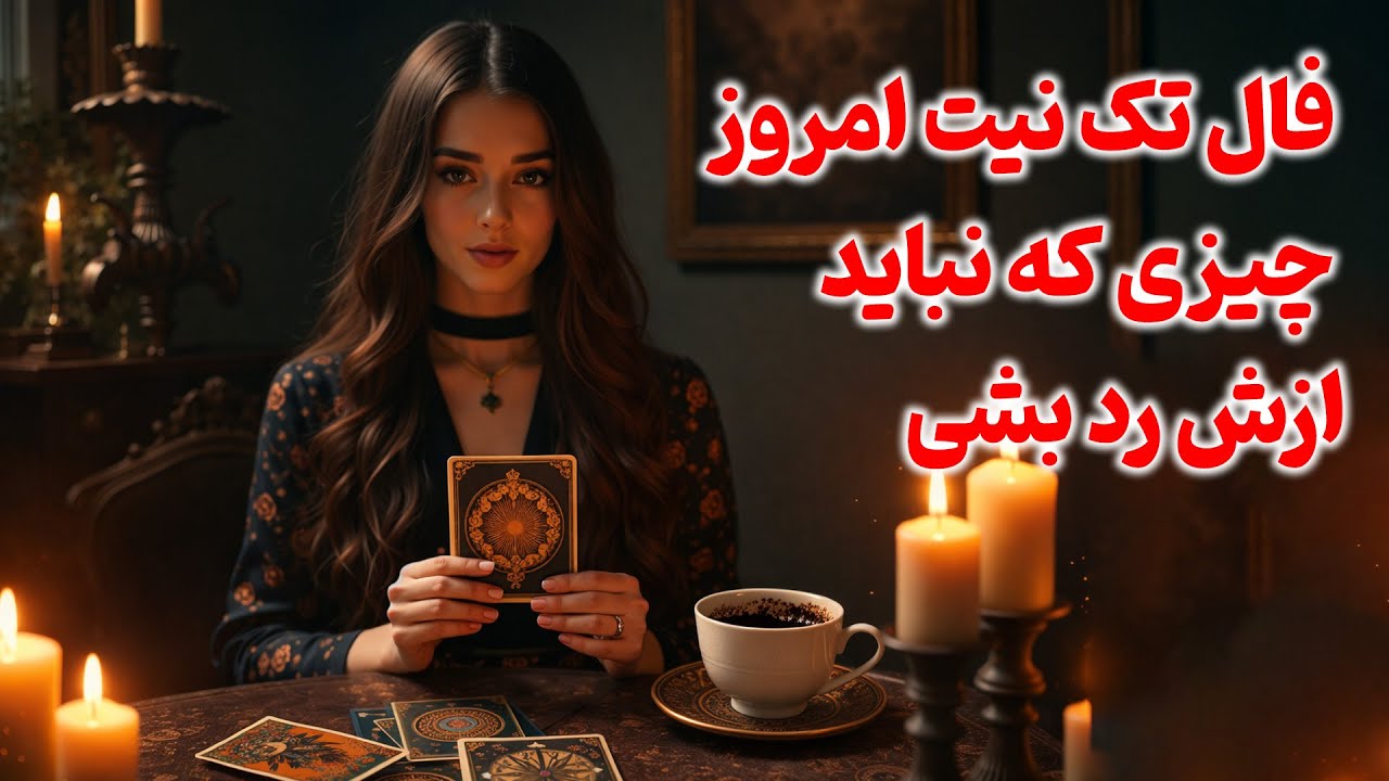فال باران - فال تک نیت امروز، چیزی که نباید ازش رد بشی برای دوازده ماه سال