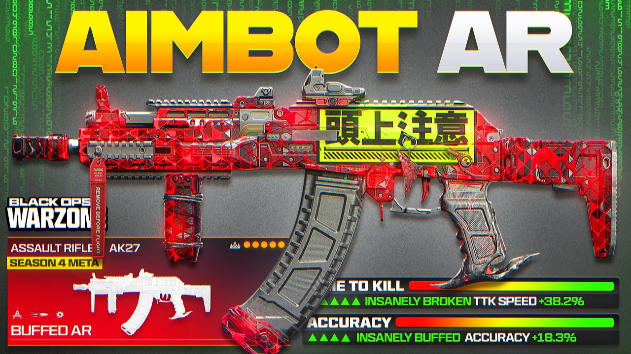 I Found NEW #1 BEST AR META LOADOUT in Warzone BO7! (Season 4 Meta Loadout)