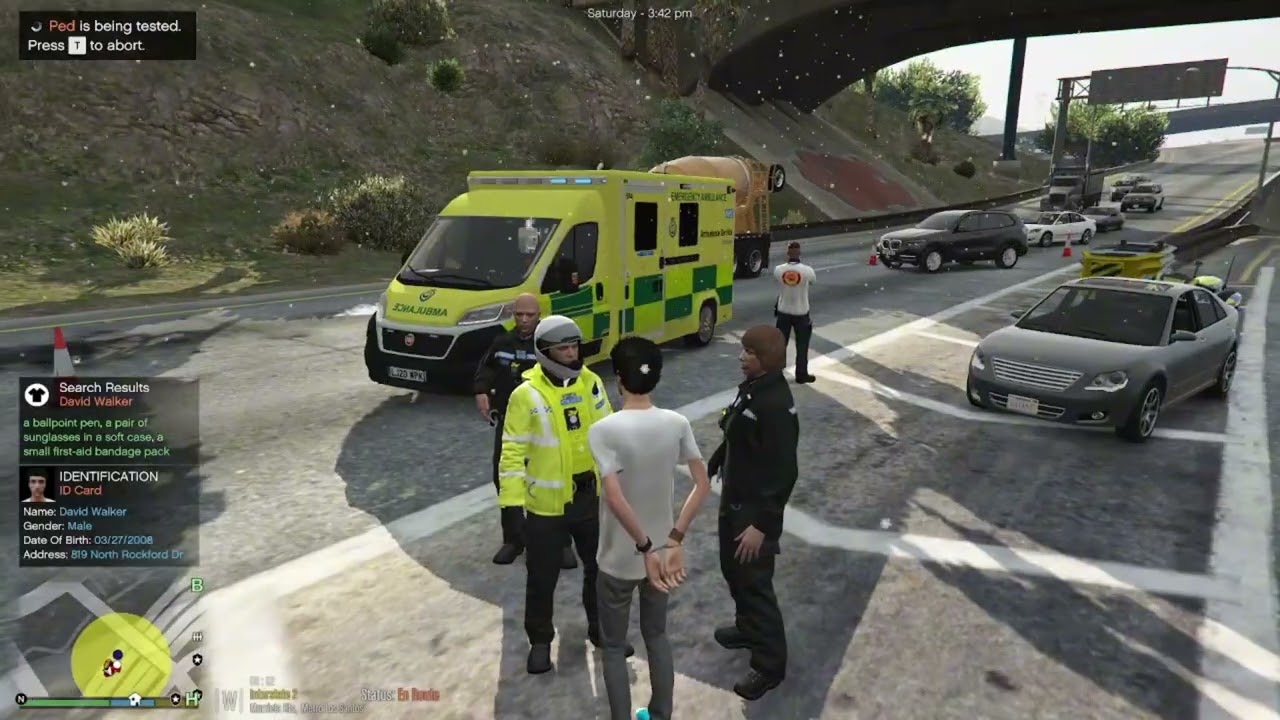 ON THE BIKE/ gta 5 lspdf uk mods