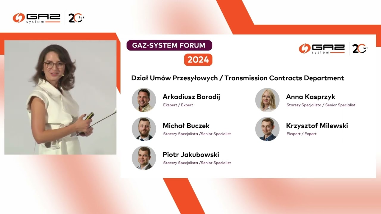 11. GAZ-SYSTEM FORUM 2024 - 20 lat dialogu z klientami