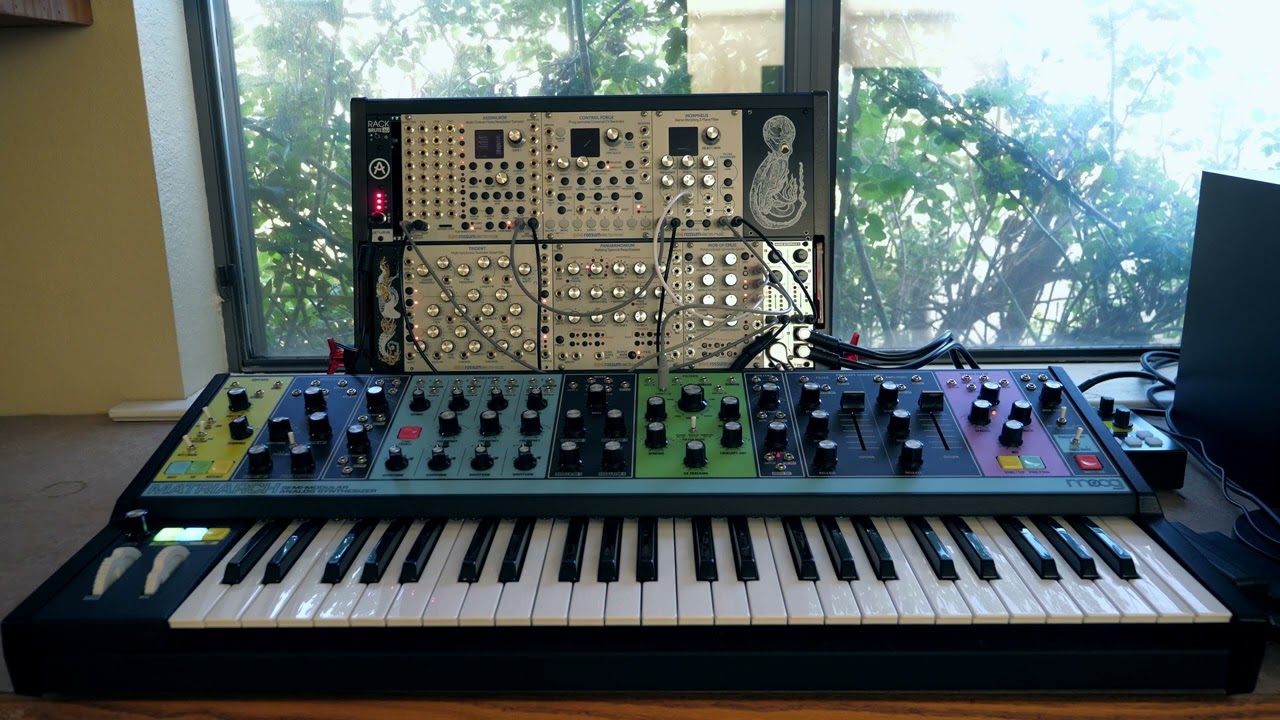 Moog Matriarch and Rossum Eurorack Ambient Long Play