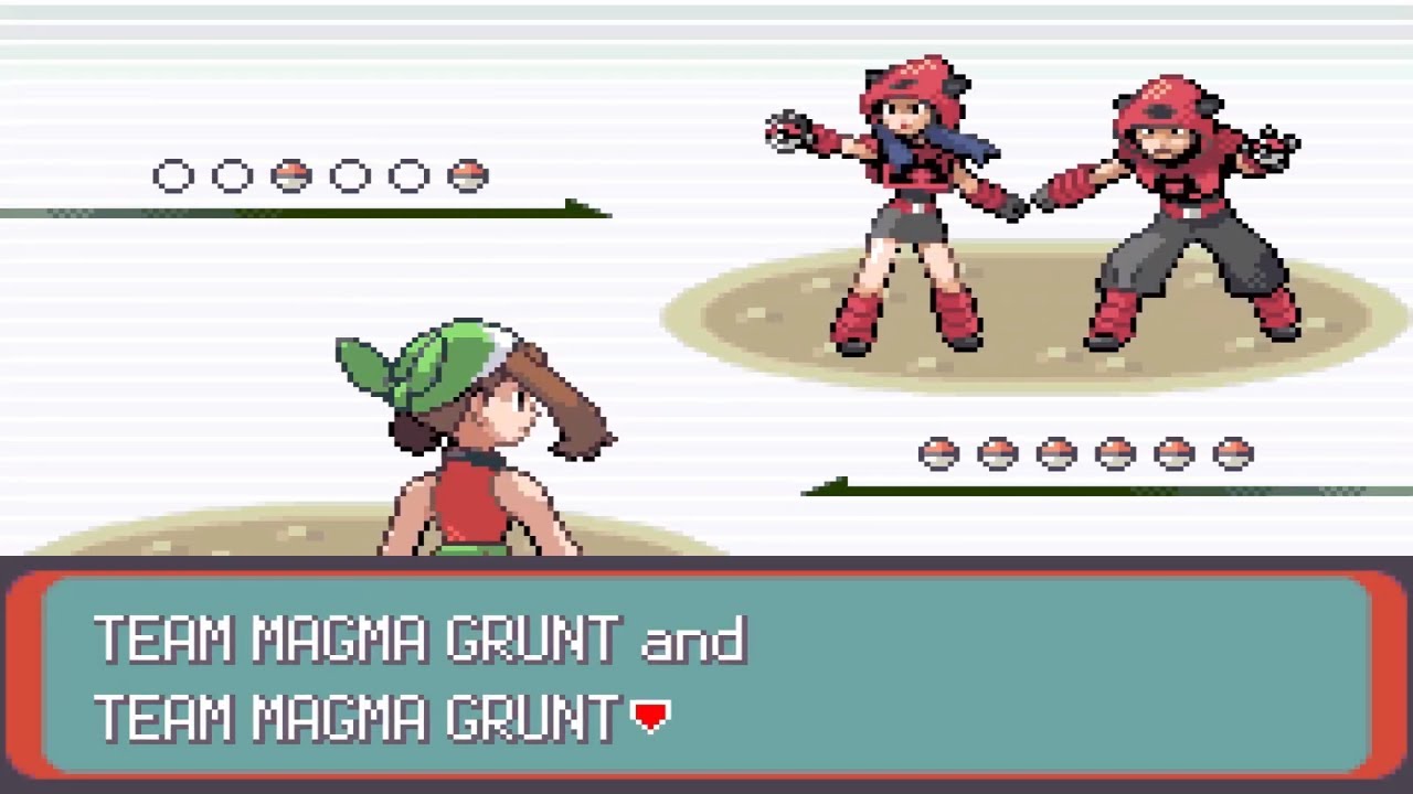 Pokémon Ruby Sapphire & Emerald Team Aqua / Team Magma Battle Theme