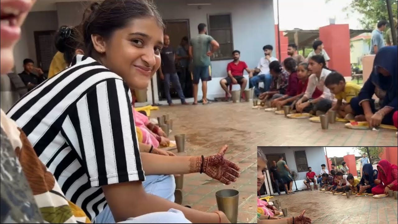 Gaon ka Function🤩 ||Dham|| village life 🛖