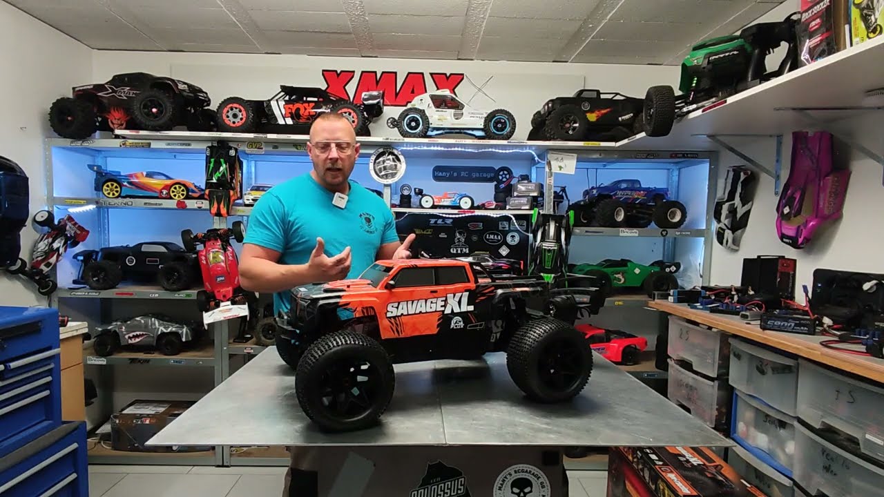 THE HPI SAVAGE FLUX XL V2  and some stuff coming