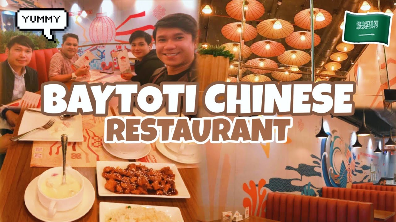 BAYTOTI CHINESE RESTAURANT RIYADH | Nhico Mhogs Vlog.