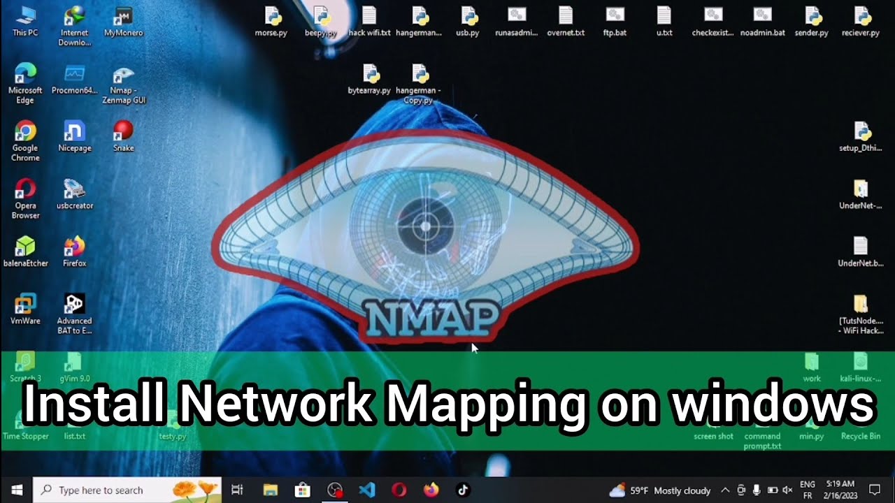 Nmap 👁️, On Windows