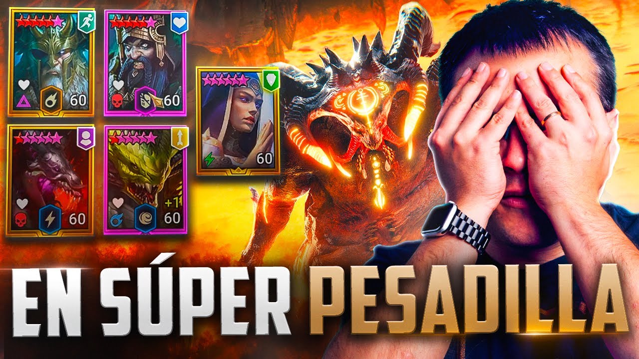 Equipo de CONTRAATAQUE VS CLAN BOSS 💥 Raid: Shadow Legends