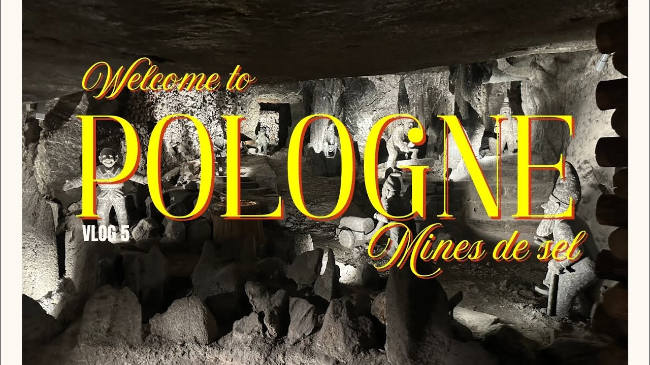 VLOG Jour 5 🇵🇱 Visite de la mine de sel Wieliczla, dégustation d’un cinnamon rolls 🤤