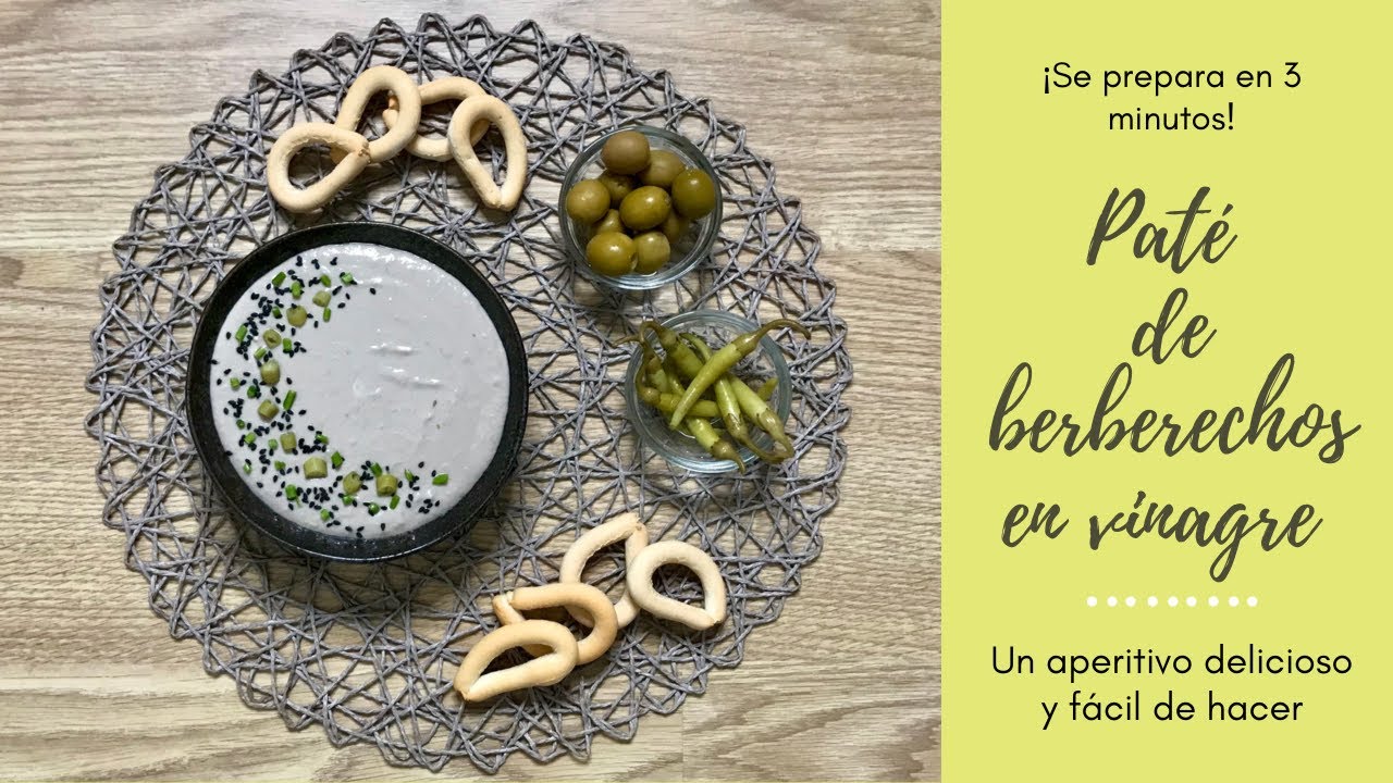 PATÉ DE BOQUERONES EN VINAGRE🐟 ¡Un aperitivo delicioso en 5 minutos!🤩