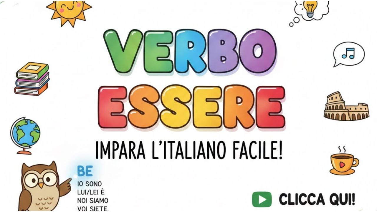 IL VERBO ESSERE - Usos y ejemplos (facil y rapido)👨‍🏫📚📕