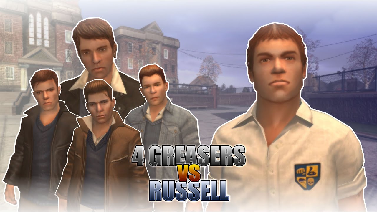 BULLY SE : Johnny (No Boss), Peanut,  Ricky, Lucky (all 300 HP) vs Russell Northrop (800HP) Full HD