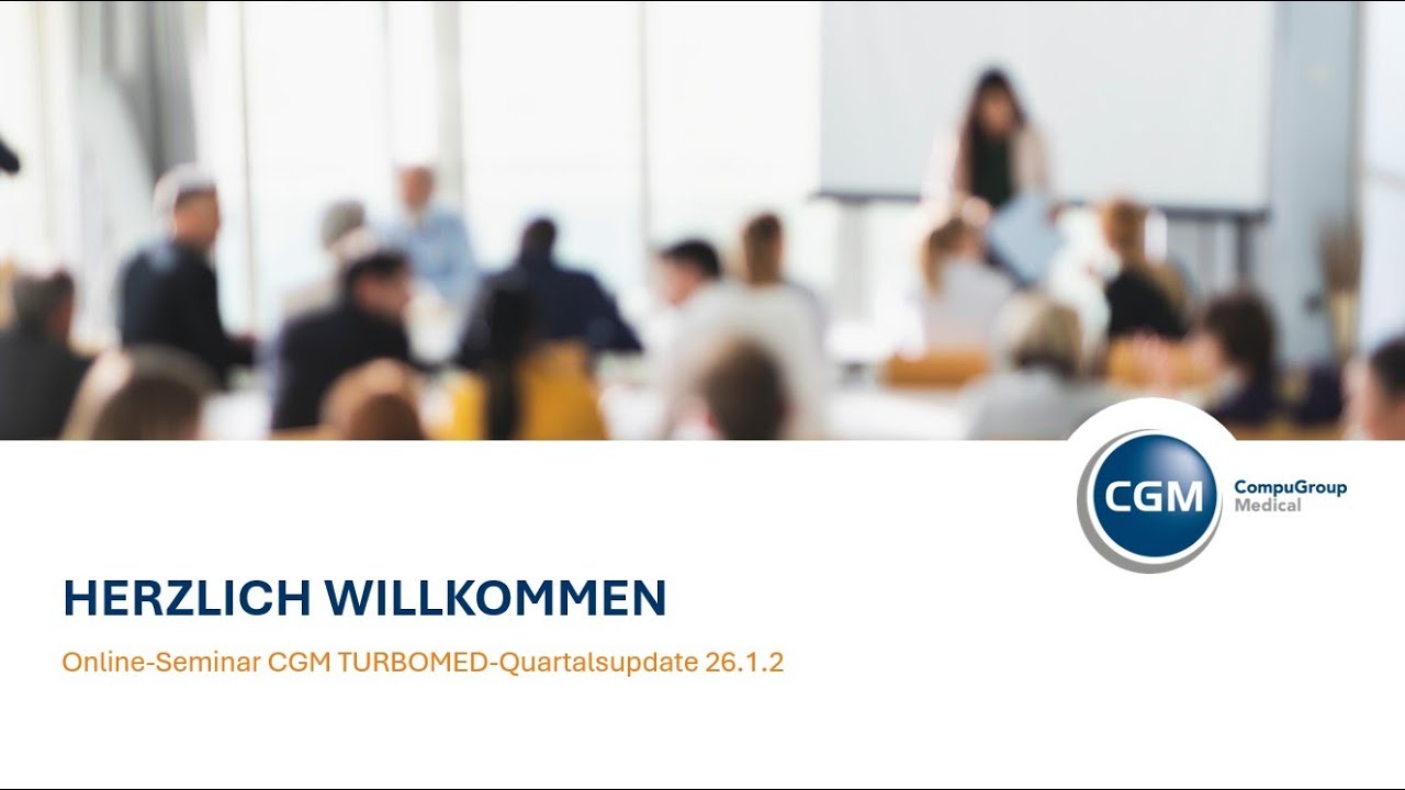ONLINE-SEMINAR: CGM TURBOMED-Quartalsupdate 26.1.2