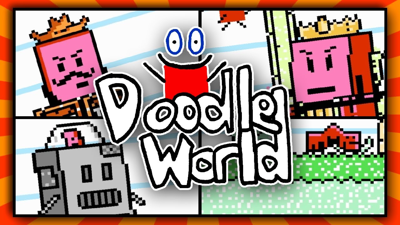 Doodle World is Awesome! (NEW NES Game)