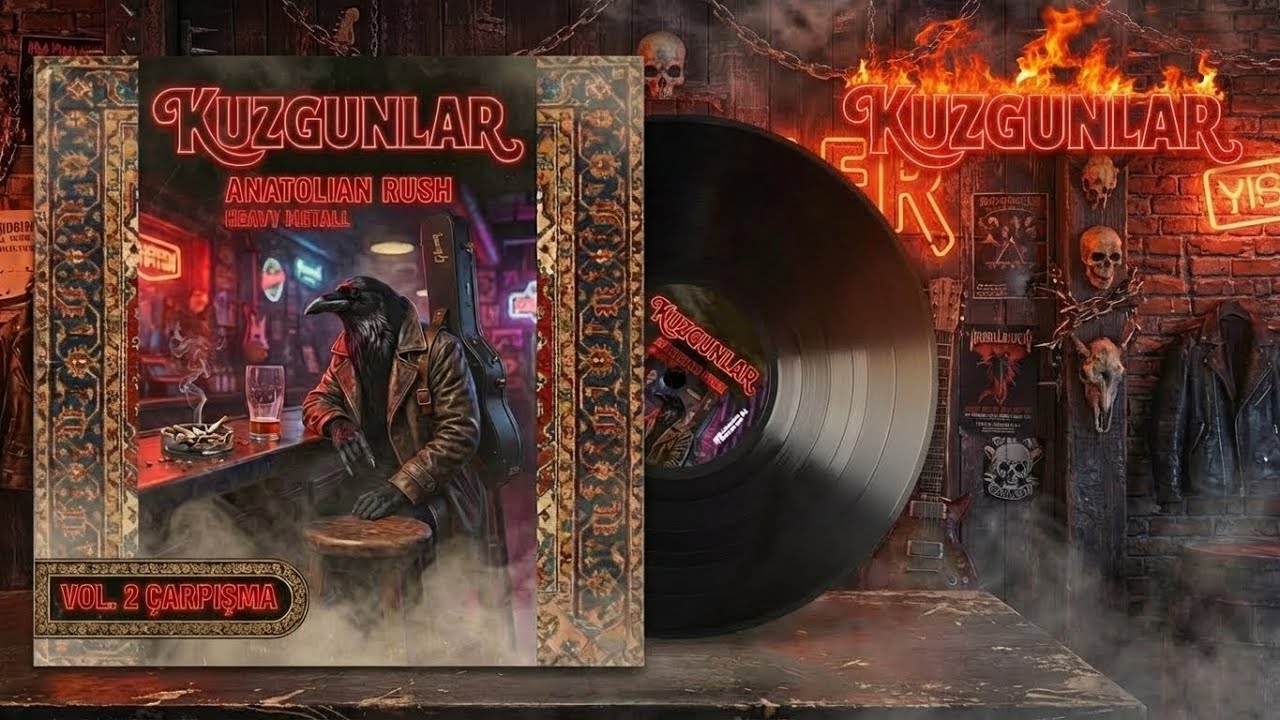 KUZGUNLAR ANATOLIAN RUSH / HEAVY METALL ALBUM VOL.2