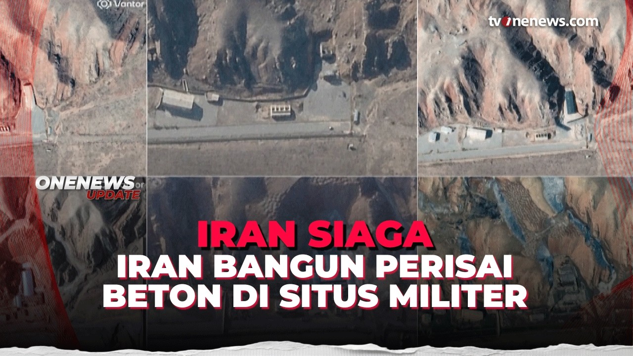 Terkuak! Iran Buru-buru Perkuat Situs Nuklir & Militer usai Ancaman Militer AS | OneNews Update