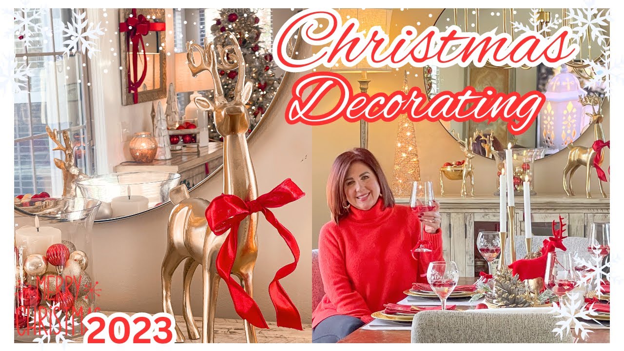 🎄NEW KITCHEN & DINETTE CHRISTMAS DECORATING IDEAS 2023 | CHRISTMAS DECORATING