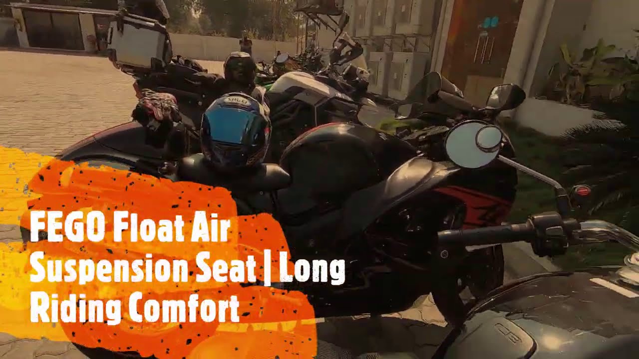 Honda CB350 Highness | Fego Float Air Suspension Seat | Review