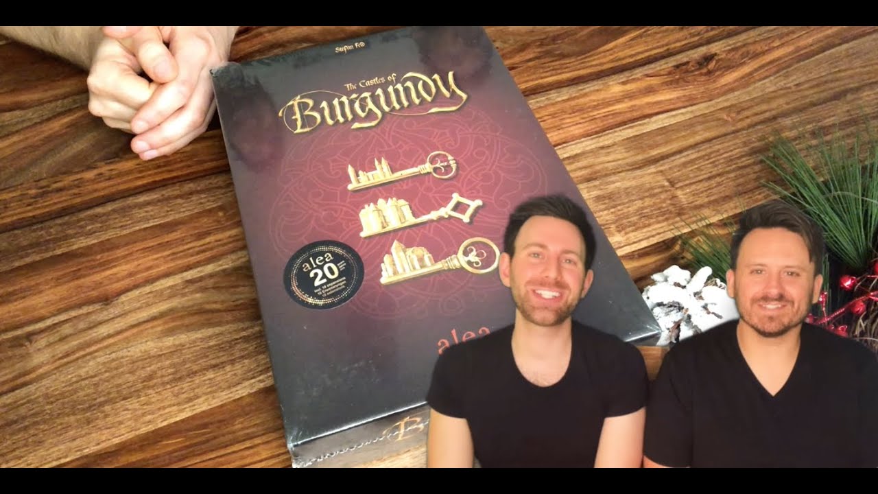 Castles of Burgundy 20th Anniversary Unboxing (2020)