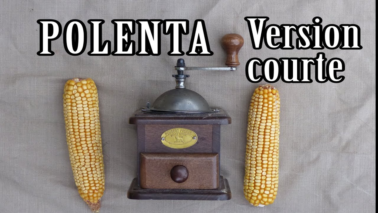 Ep26: POLENTA pour bricoleur autonome survivaliste.  Version courte