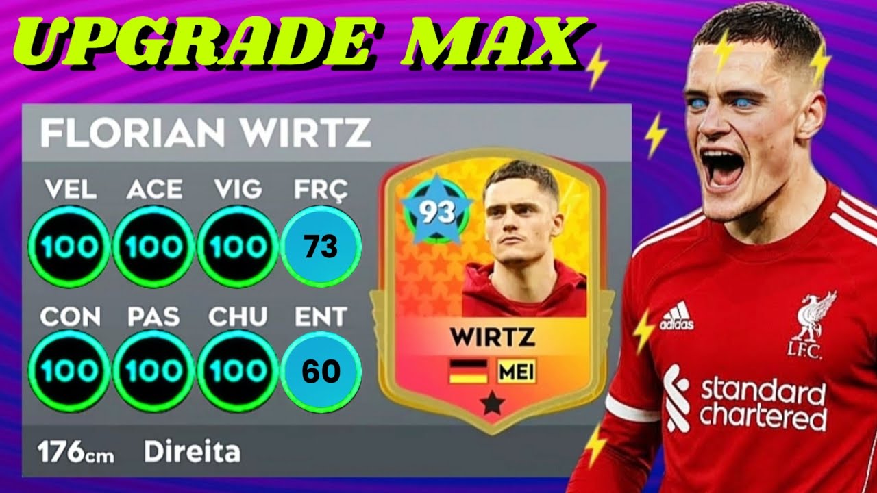 DLS 26 | UPGRADE ✅  florian WIRTZ no dls 26 🇩🇪😱😍🔥
