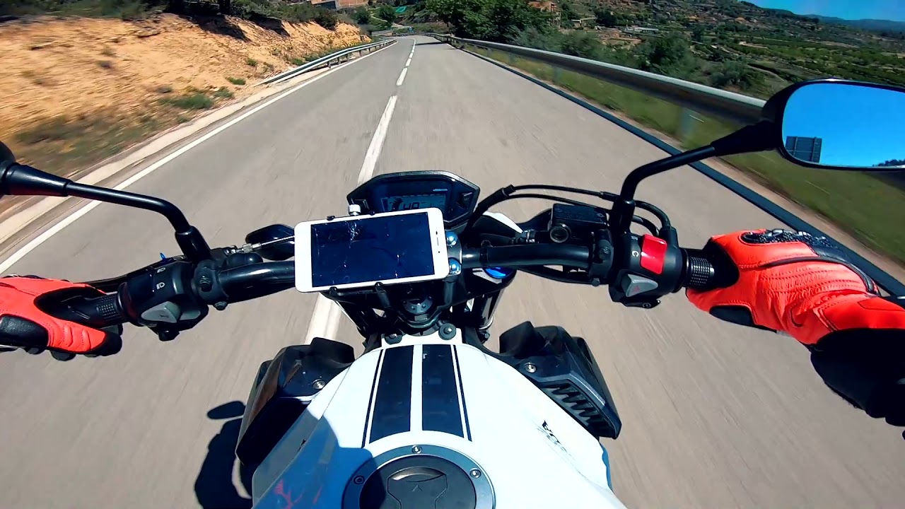 HONDA CB500F ONBOARD / POV PART 3 Muntanyes de Prades (Cabacés - Margalef)) | RAW Pure Engine Sound