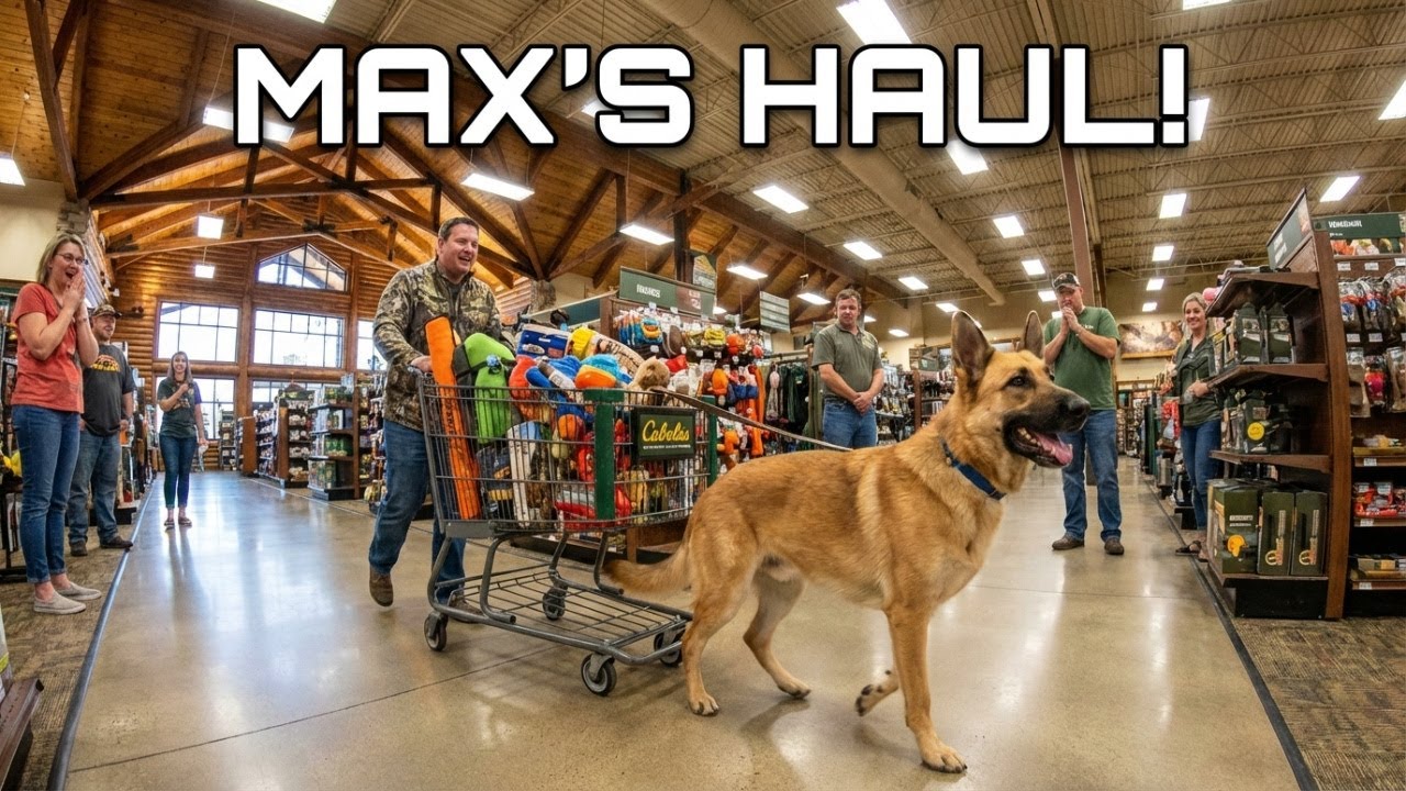 BIG DOG, BIG STORE!  Shopping Spree with Max