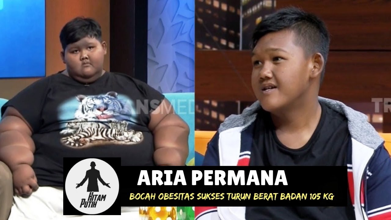 Transformasi ARIA PERMANA: Turunkan Berat Badan 105 Kg | HITAM PUTIH (13/02/19) Part 1