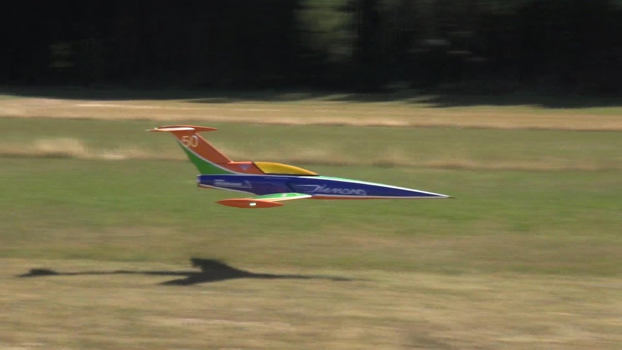 RC JET TURBINE DIAMOND HIGH SPEED MODEL AIRPLANE