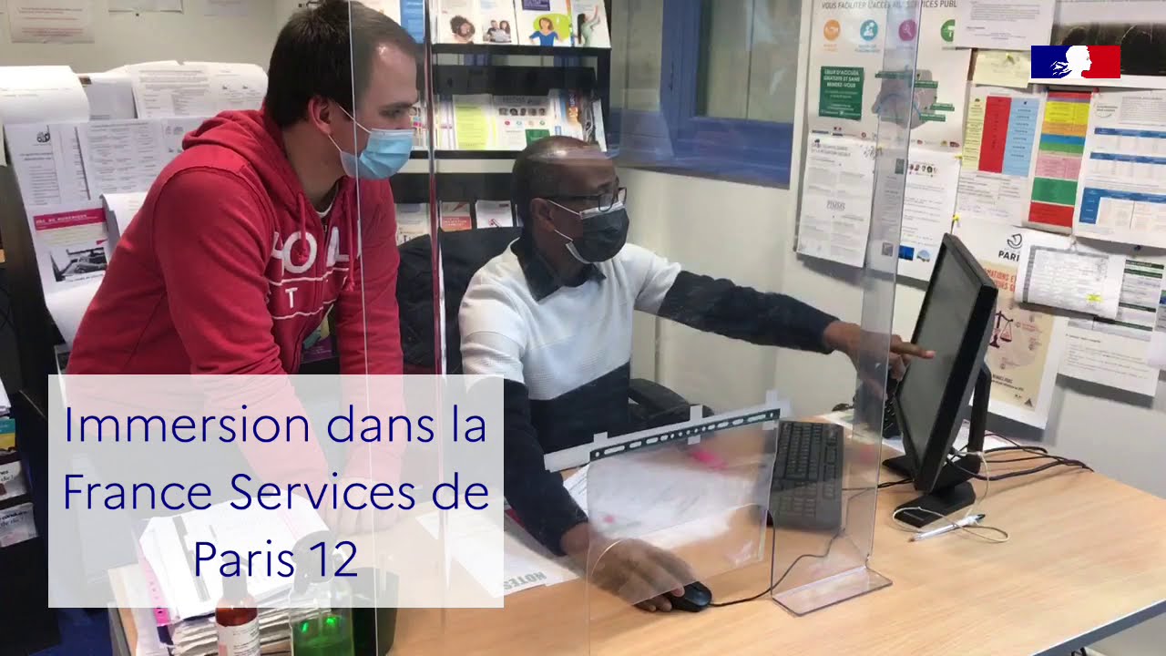 Immersion dans l'espace France Services Paris 12