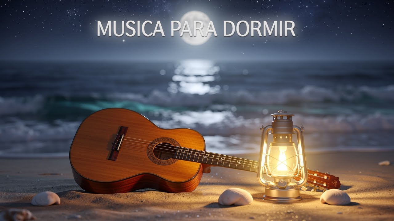 🌌 Guitarra Española y Olas Calmantes
