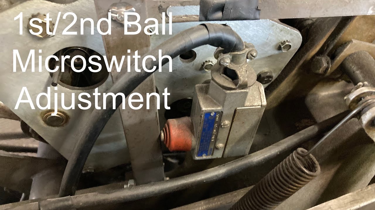 1st/2nd Ball Light Microswitch #46 - Brunswick Pinsetter Adjustment