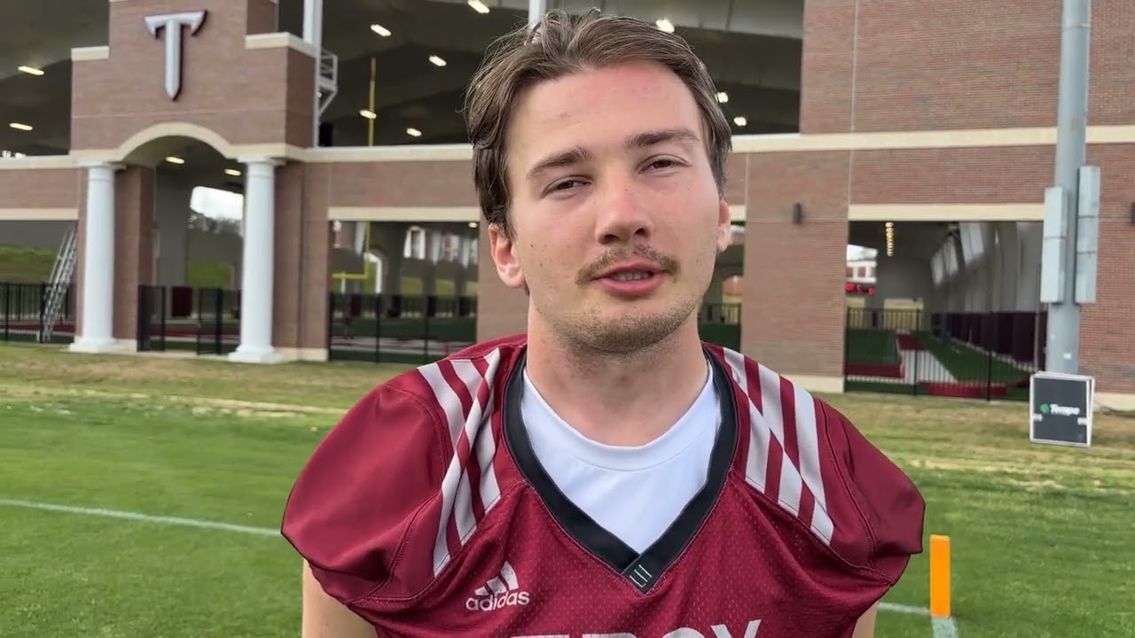 Evan Crenshaw - Day Two Spring Practice