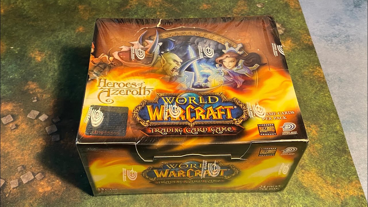 World of Warcraft TCG Heroes of Azeroth Booster Box!