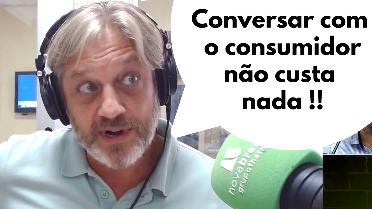 Conversar com o consumidor n&atilde;o custa nada !!
