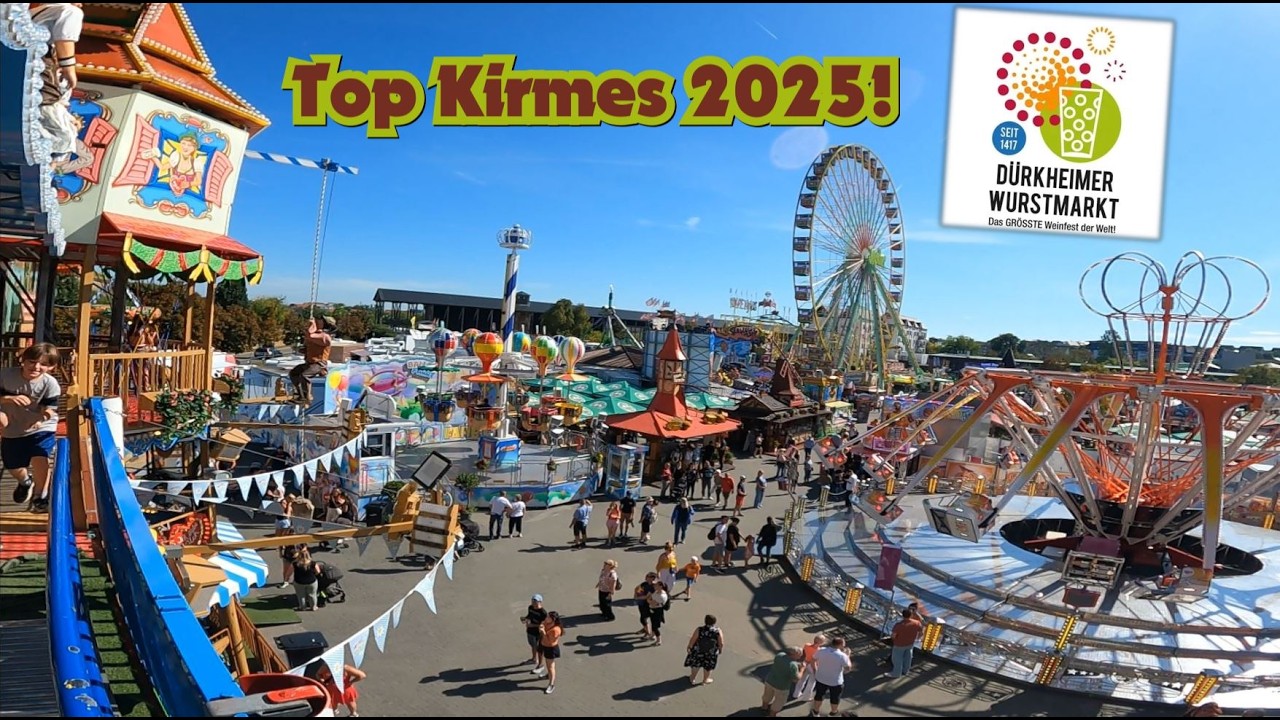 Eine der besten Kirmessen 2025!!! Bad D&uuml;rkheim 2025 // Vlog