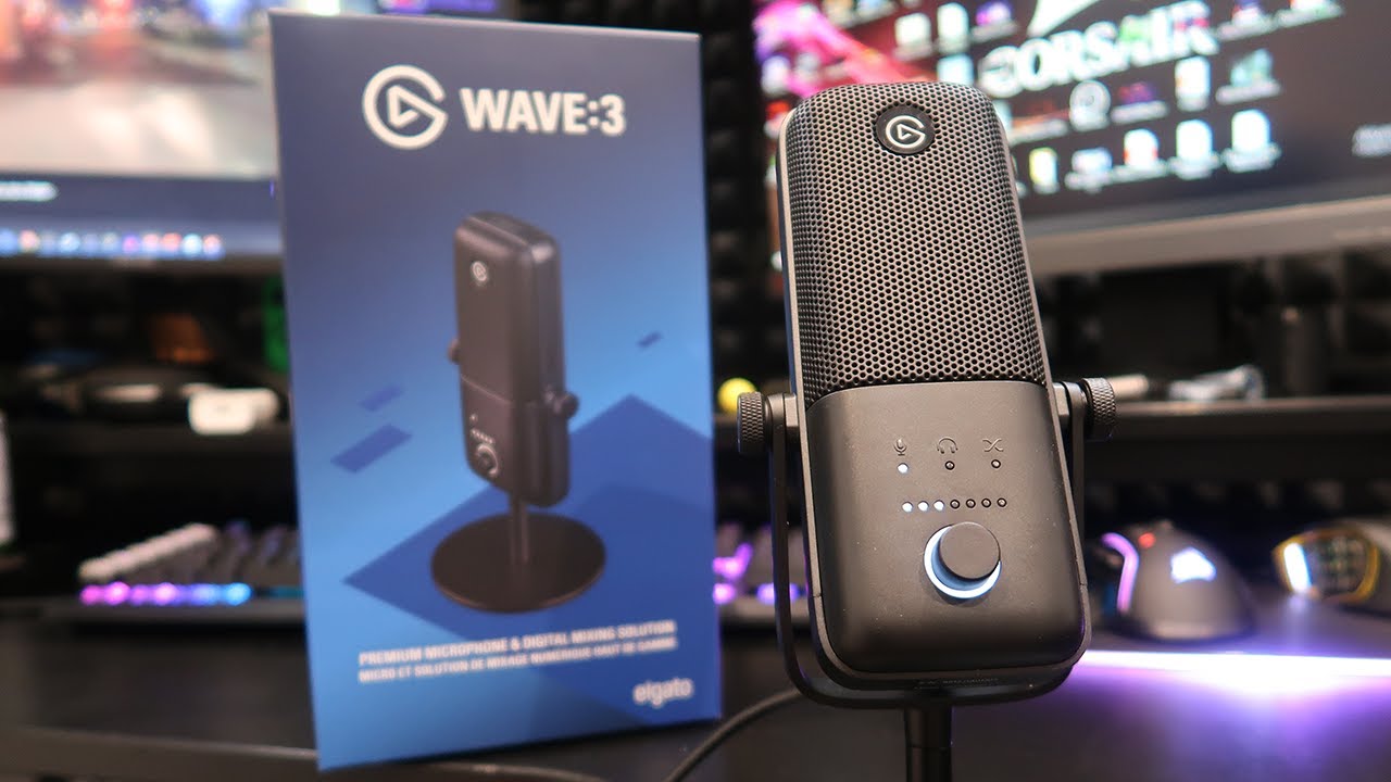 Mikrofon dla każdego streamera, youtubera i gracza - Elgato Wave 3