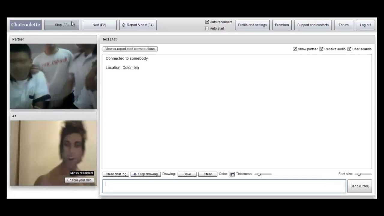 Zyzz Chatroulette #9