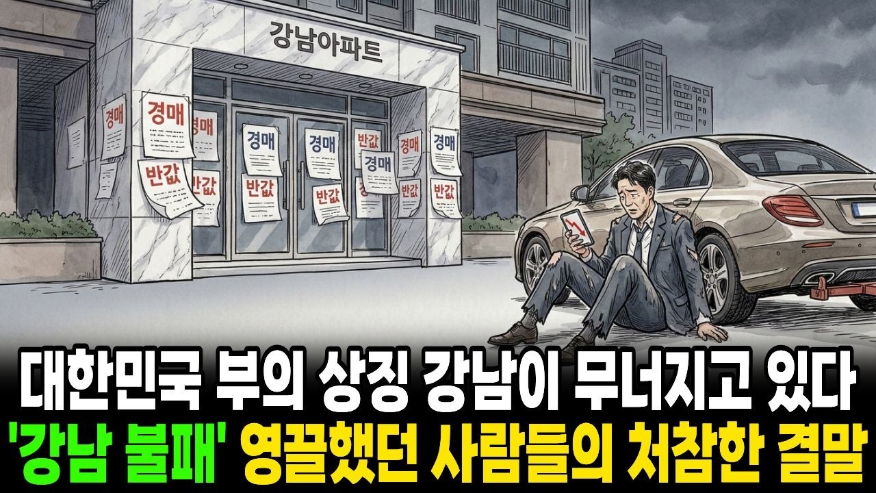 강남 아파트 반값 경매 속출! '강남 불패' 믿고 영끌했던 사람들의 처참한 결말