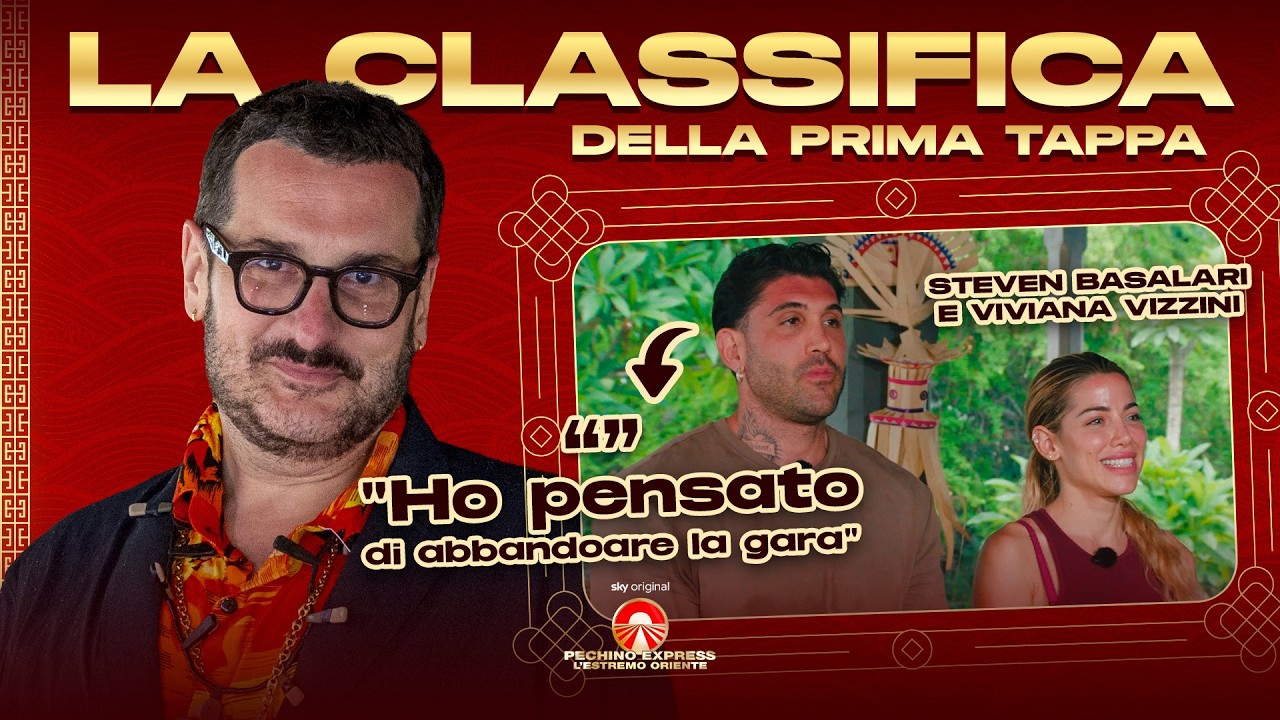 La classifica della prima tappa | Pechino Express
