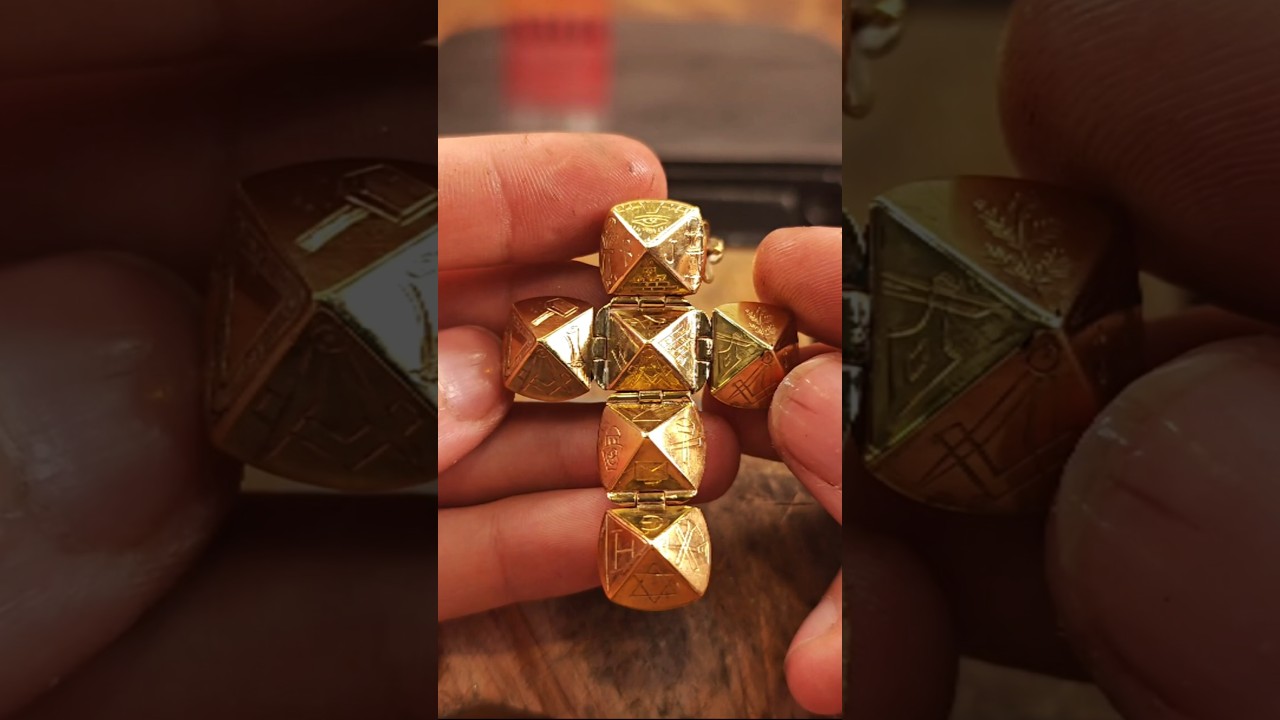 ✅ I Turned Simple Coins into a Masonic Orb 😳