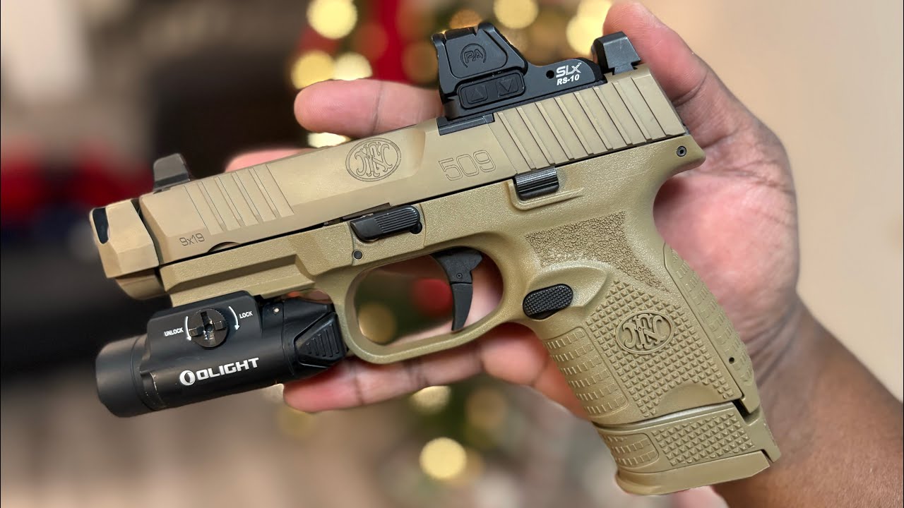 FN 509® Compact MRD w/ Compensator Unboxing and First Shots