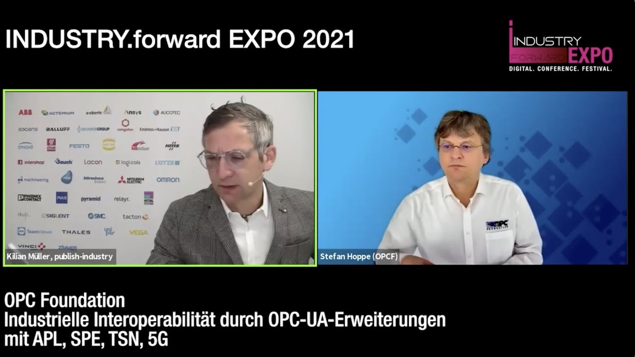 Industrielle Interoperabilität durch OPC-UA-Erweiterungen mit APL, SPE, TSN, 5G