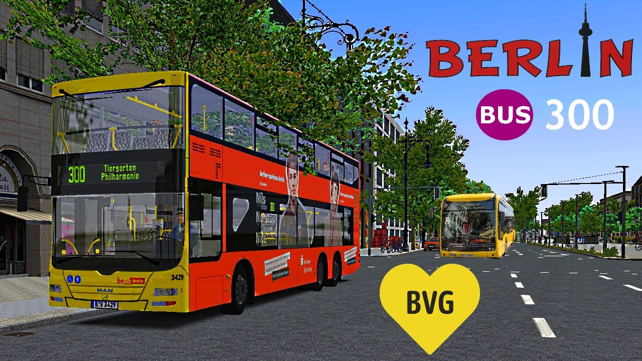 OMSI 2 [60 FPS] - LINIE 300 im Berliner Doppeldecker! (Release) - Let's Play Omsi 2 [#828]