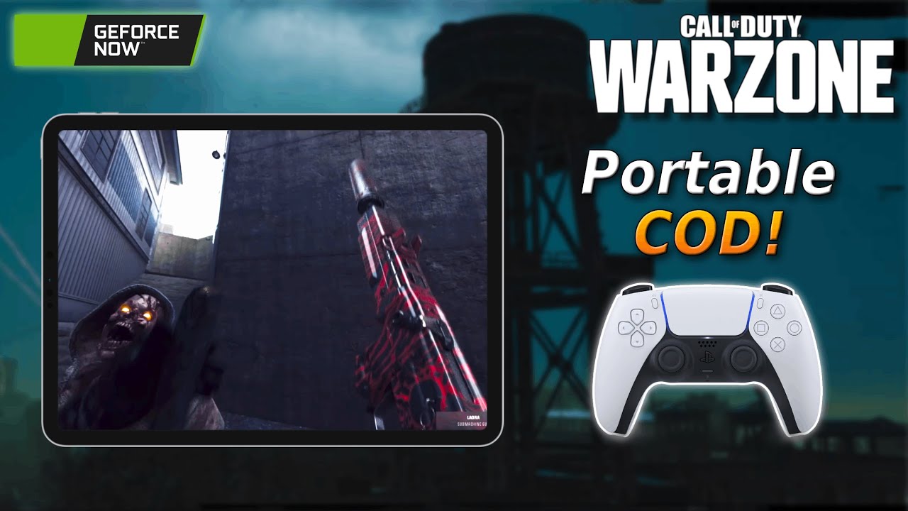 Warzone Zombies on iPad Pro?! | GeForce Now Ultimate Test (New Resurgence Casuals Z mode)