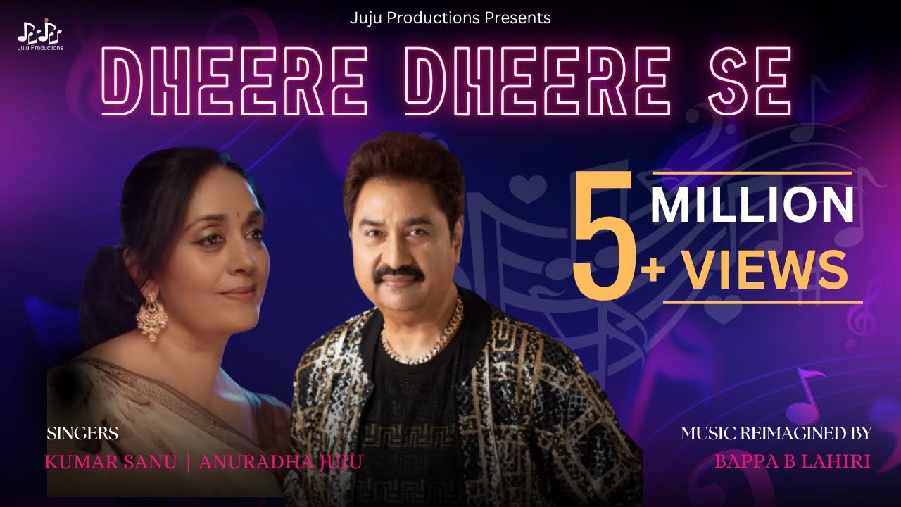 Dheere Dheere Se | Anuradha Juju | Kumar Sanu | Bappa B Lahiri | Juju Productions