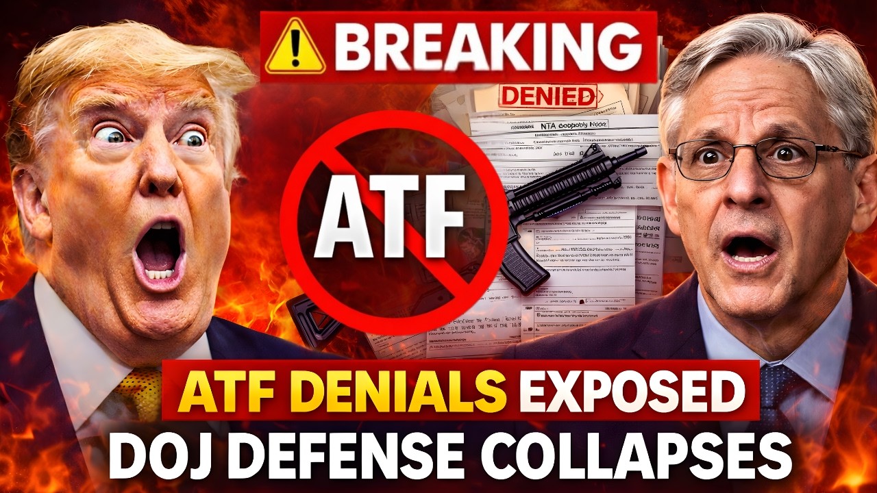 BREAKING: ATF Denials Exposed DOJ Defense Collapses in NFA Zero Tax Case