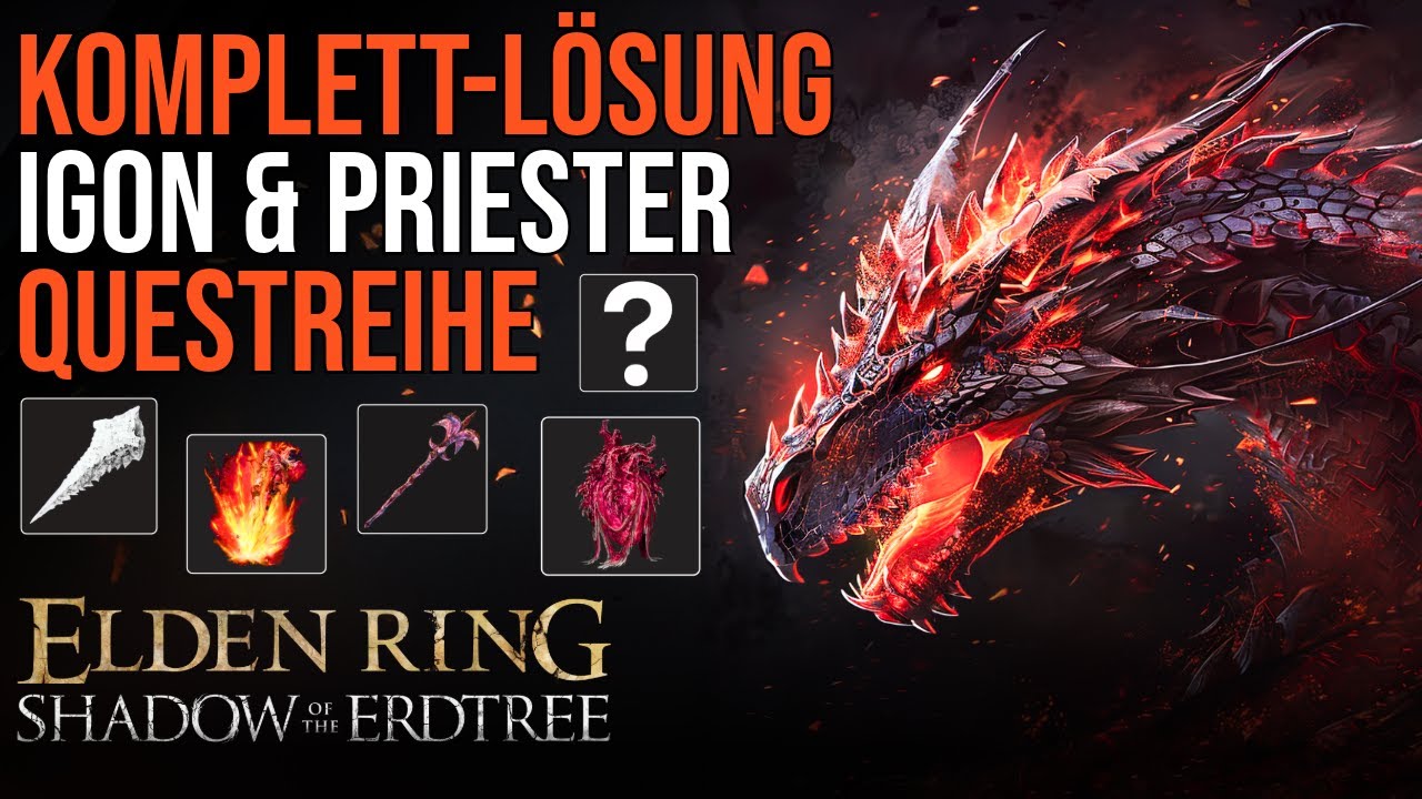 Elden Ring Igon Quest deutsch | Alle Belohnungen & Mehr | Shadow of the Erdtree DLC