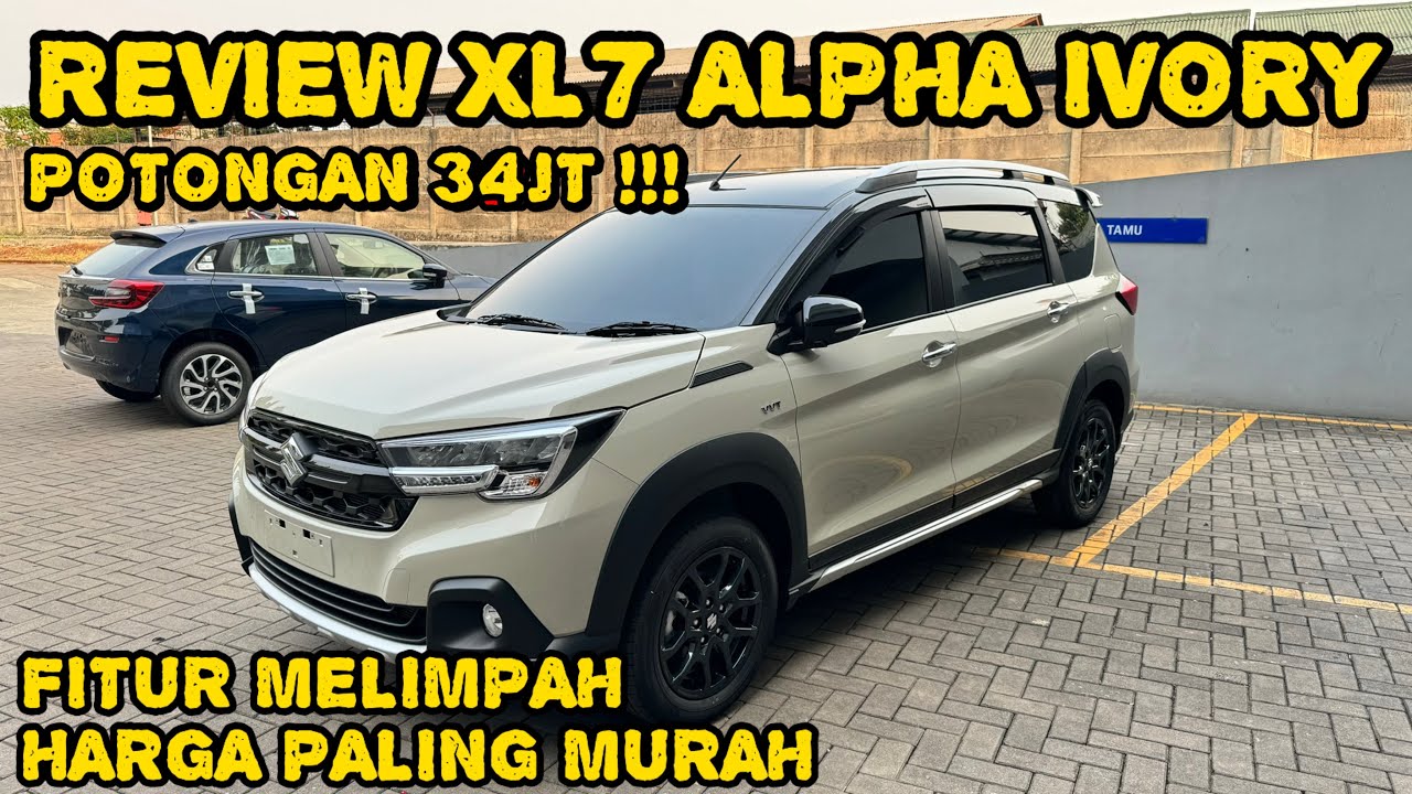 Suzuki XL7 Alpha Matic Tahun 2024 Warna Ivory Terbaru, Review Indonesia