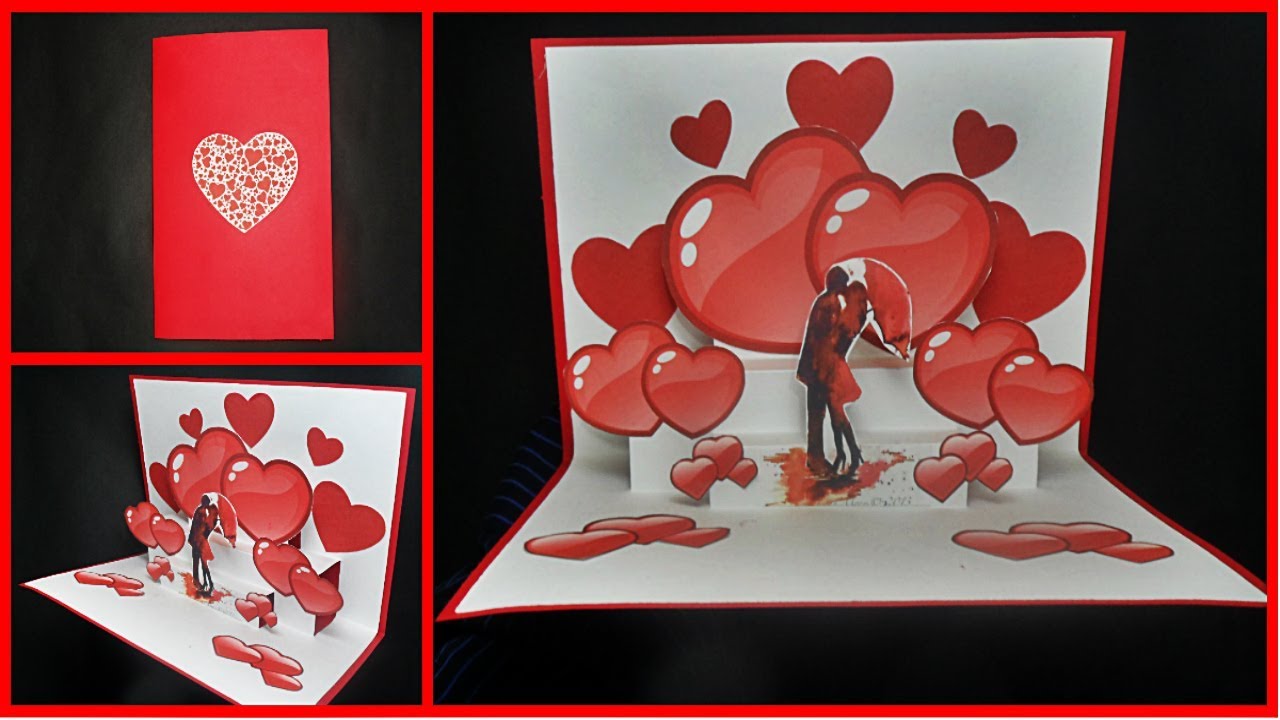 DIY - Tarjeta POP UP - Dia de San Valentin